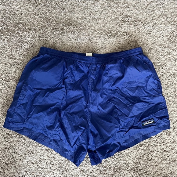 Patagonia Vintage 90s L Baggies Shorts Liner Purple - Picture 1 of 9